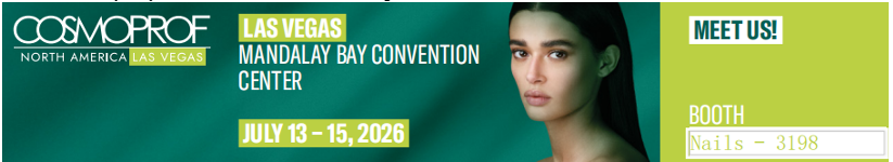 ​Cosmoprof Лас Вегас 2026 (13–15 юли): Joyrich / Best Brush представя персонализирани професионални четки за нокти за B2B партньори на едро и частни марки